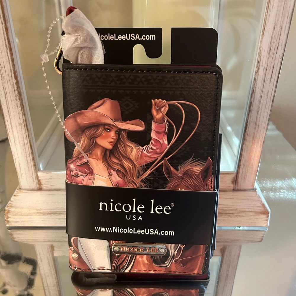 Nicole Lee Western Cowgirl passport Wallet